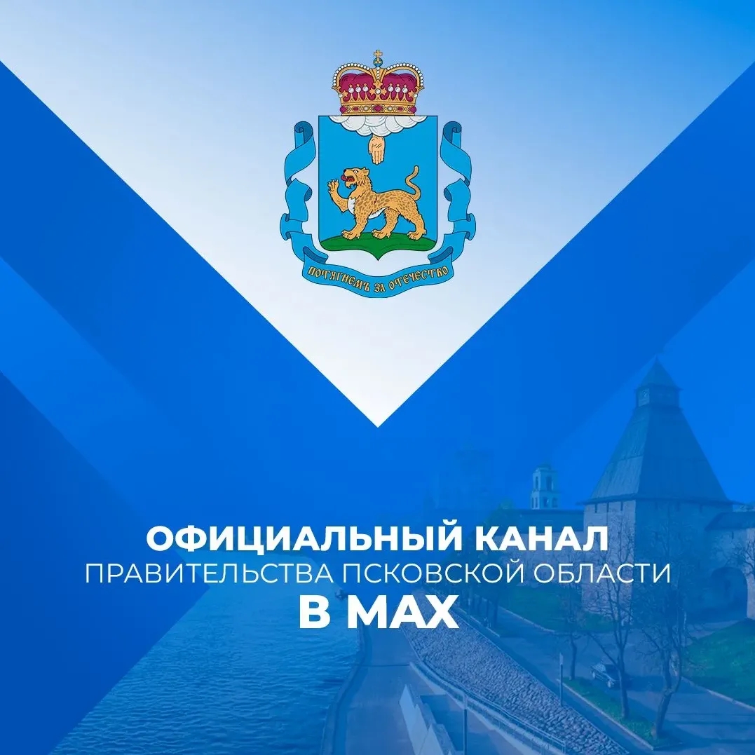Аватар Канал Официальный канал Псковской области — рейтинг Max