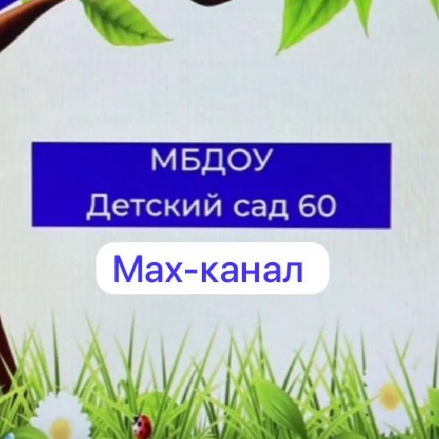 Иконка Канал МБДОУ "ДС №60" — портал Max