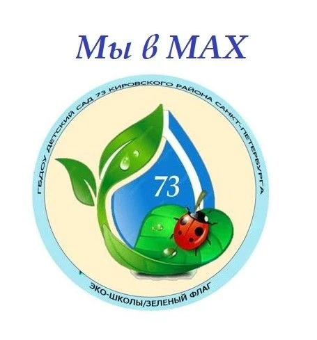 Иконка Канал ГБДОУ детский сад № 73 Кировского района Санкт - Петербурга — портал Max