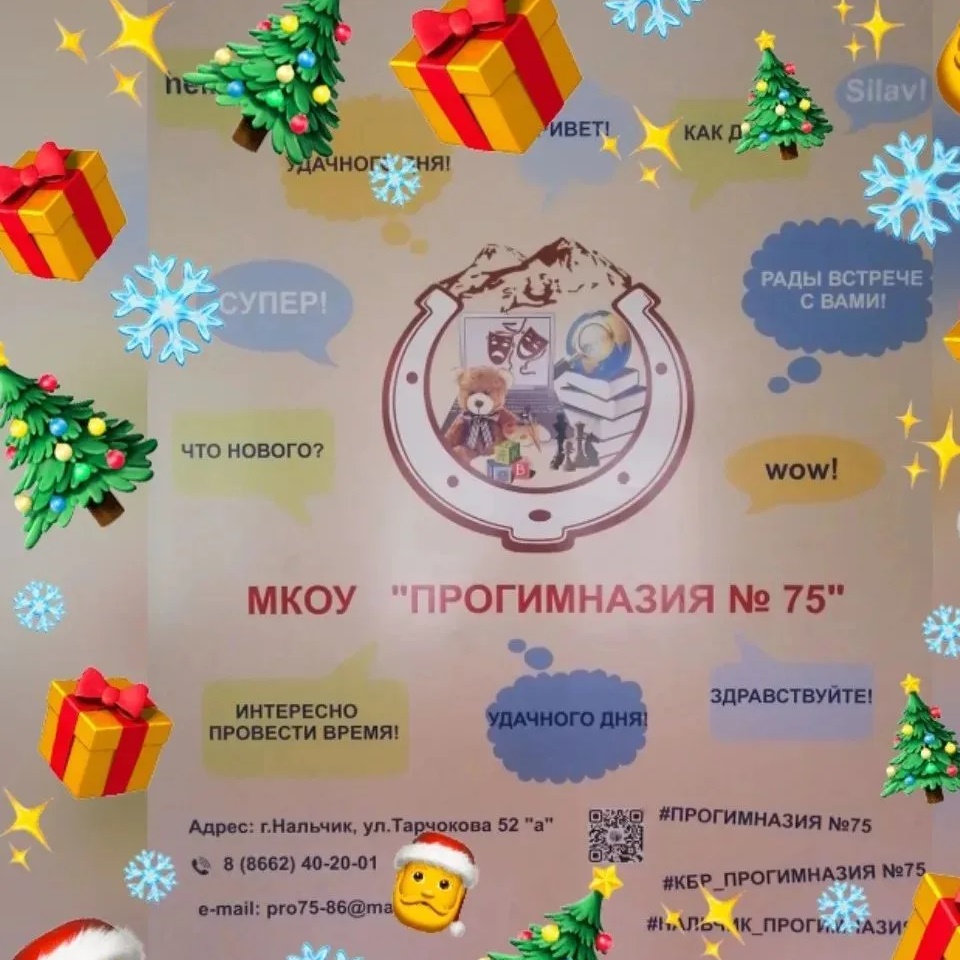 Иконка Канал МКОУ "ПРОГИМНАЗИЯ 75" г.о.Нальчик — портал Max