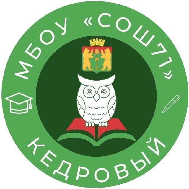 Иконка Канал ШКОЛА 71 | КЕДРОВЫЙ 🦉 — портал Max