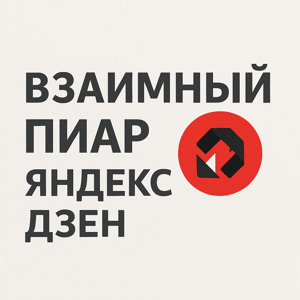 Иконка Группа Взаимный пиар Яндекс Дзен — портал Max
