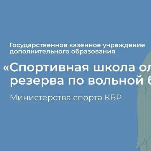 Иконка Канал ГКУ ДО «СШОР ПО ВОЛЬНОЙ БОРЬБЕ» МИНСПОРТА КБР — портал Max