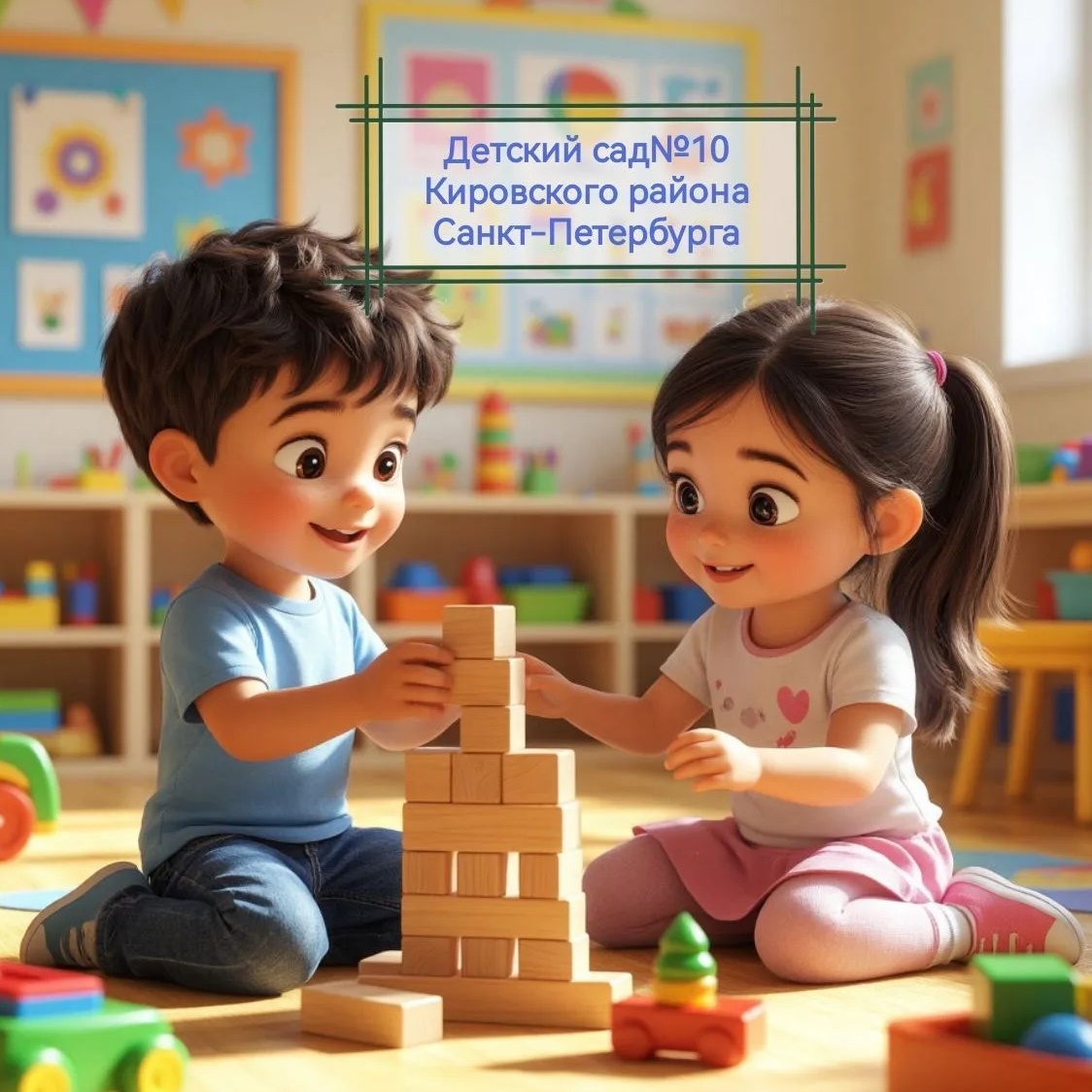 Иконка Канал ГБДОУ детский сад № 10 Кировского района Санкт-Петербурга — портал Max