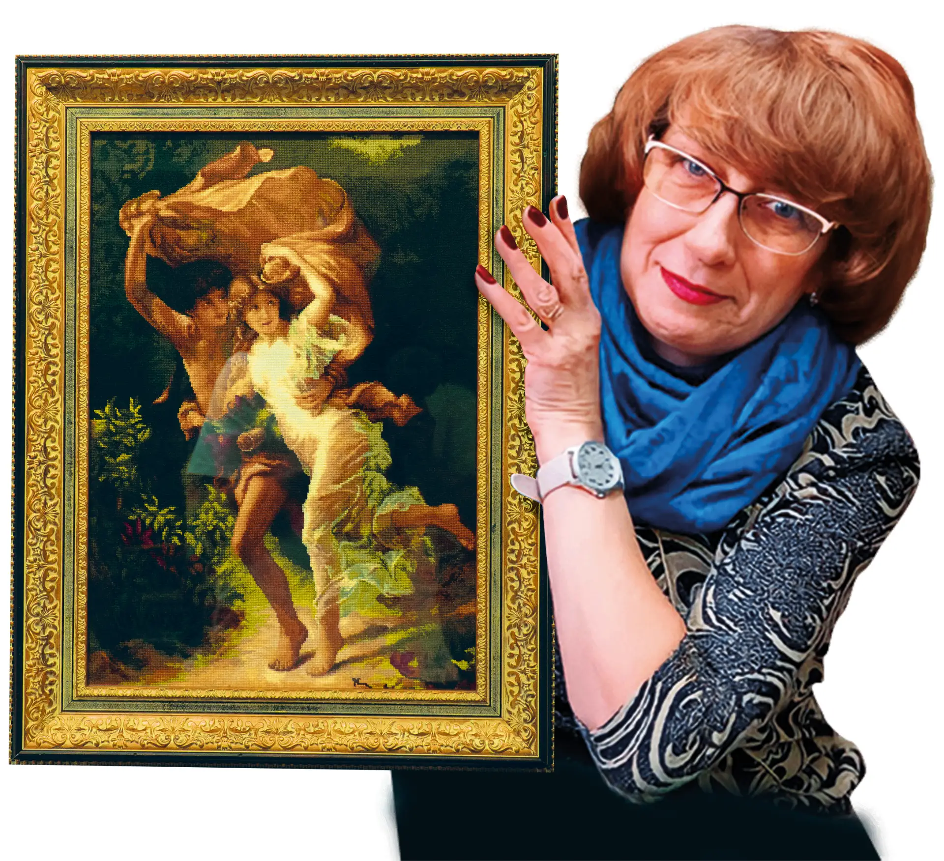 Иконка Канал Секреты рукоделия Татьяны Лозовской - Ленбагет багетная мастерская, вышивка крестиком — портал Max