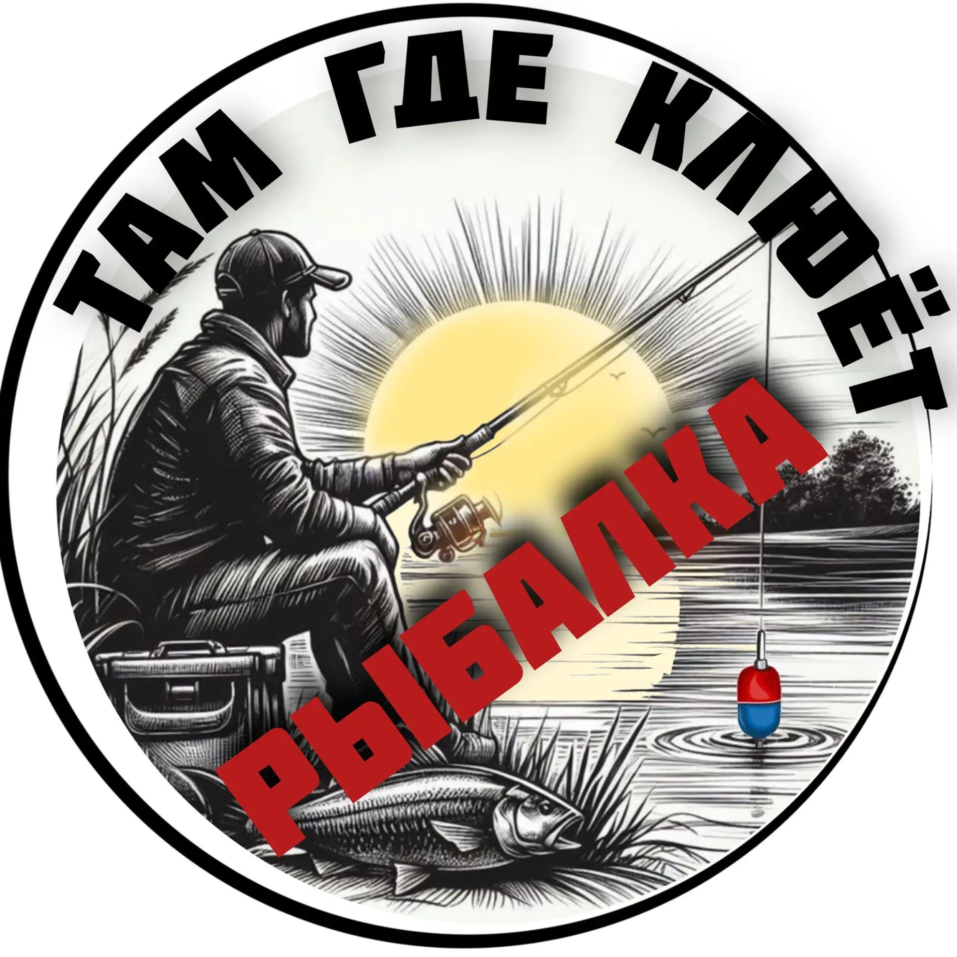 Иконка Канал Там Где Клюёт | Рыбалка — портал Max